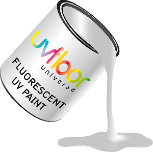 Peinture Fluorescente Blanc 250 Ml Uvfloor
